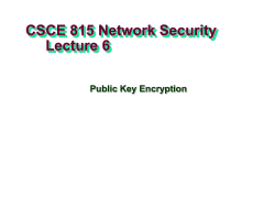 Cryptography and Network Security 3/e