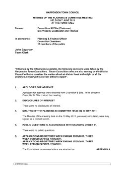 HARPENDEN TOWN COUNCIL