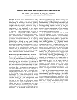 Preparation of papers for the CEIDP