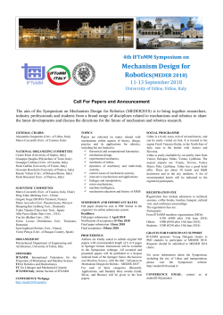 Mechanism Design for