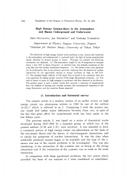 High Energy Gamma-Rays in the Atmosphere and Muons
