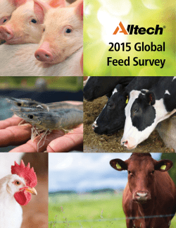 2015 Global Feed Survey
