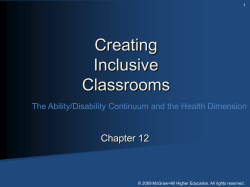 Developing a Collaborative Classroom