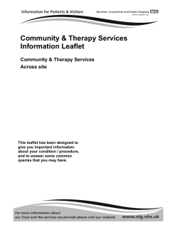 IFP-713 - Patient Information - Northern Lincolnshire and Goole