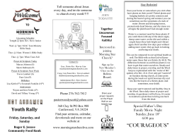 Interested in joining Morning Star Church?