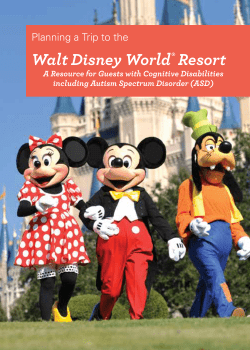 Guide for Guests with Cognitive Disabilities