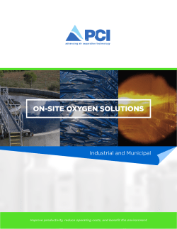 on-site oxygen solutions