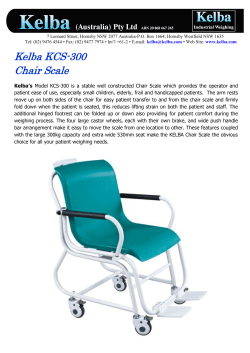 Kelba KCS 300 Chair Scale