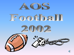 AOS Football 2002