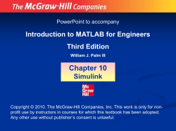 10-53 Output of the Simulink model shown in Figure 10.9&ndash;6.