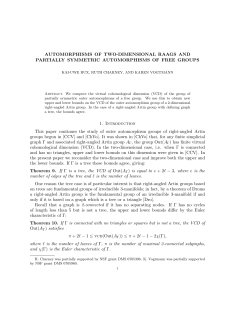 AUTOMORPHISMS OF TWO-DIMENSIONAL RAAGS