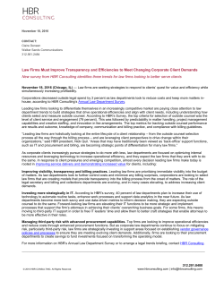 Law Firms Must Improve Transparency and