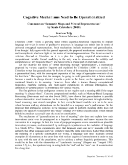 Cognitive mechanisms need to be operationalized