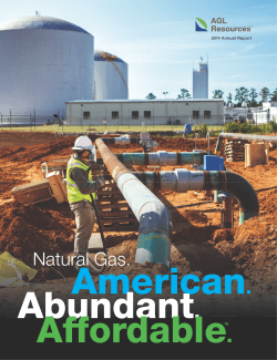 Natural Gas. - Southern Company Gas