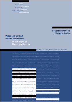 Peace and Conflict Impact Assessment