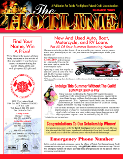 Find Your Name, Win A Prize! - Toledo Fire Fighters Credit Union