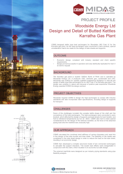 Woodside Energy Ltd Design and Detail of Butted Kettles Karratha