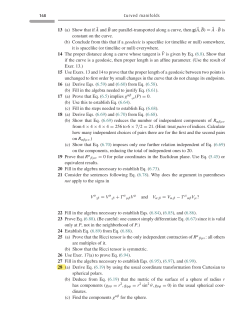 Show that if A and B are parallel-transported along a curve, then g(A