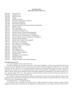 chapter 12b-4 - Florida Administrative Code