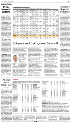 12th game could add up to a 13th (bowl)
