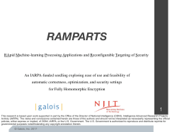 RAMPARTS website material