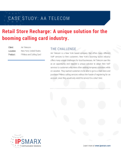 Retail Store Recharge: A unique solution for the booming