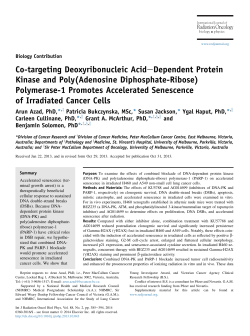 Co-targeting Deoxyribonucleic Acid