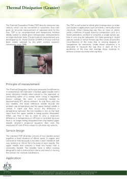 TDP Thermal Dissipation Probe (Granier)