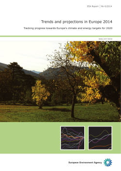 Trends and projections in Europe 2014 &mdash; Tracking progress