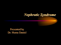 Nephrotic Syndrome
