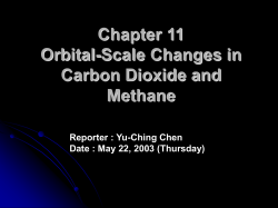 Orbital-Scale Carbon Reservoirs Figure 11-9. Interglacial