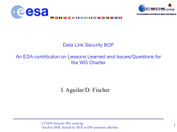 Payload Equipment and Technology Section TOS-ETP