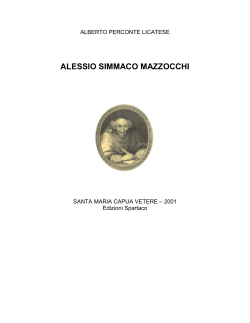 Alessio Simmaco Mazzocchi