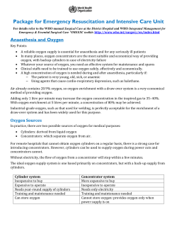 Package for Emergency Recussitation and ICU Care
