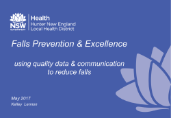 Falls Prevention and Excellence