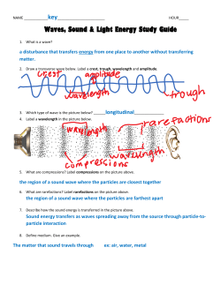 Study Guide - ANSWER KEY