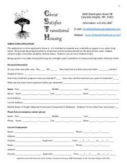 Christ Satisfies Transitional Housing