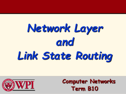 17 Computer Networks Network Layer DHCP