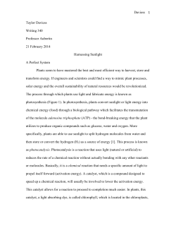 Daviess Taylor Daviess Writing 340 Professor Aubertin 21 February