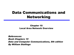 Local Area Network Overview
