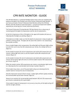 cpr rate monitor - guide