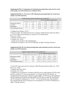 Supplemental File 2: Comparison of estimated processing times and