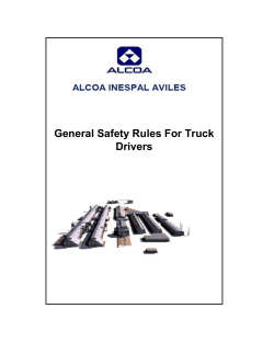 General Safety Rules For Truck Drivers