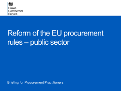 Presentation title should be set in 45pt Roman