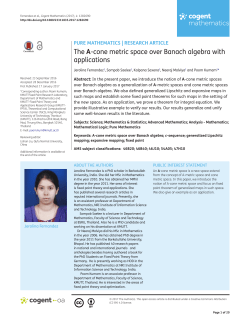 The A-cone metric space over Banach algebra with