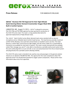 AEROX High Altitude Mask PR Release (2)