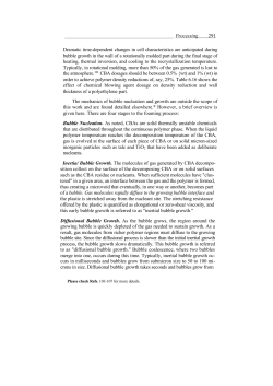 Processing 291 Dramatic time-dependent changes in cell