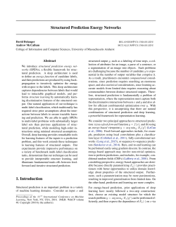 Structured Prediction Energy Networks