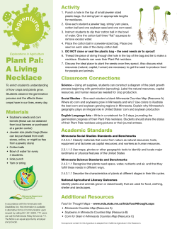 Agventures | Plant Pal: A Living Necklace