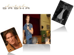 Slide 1 - Christopher Sasha